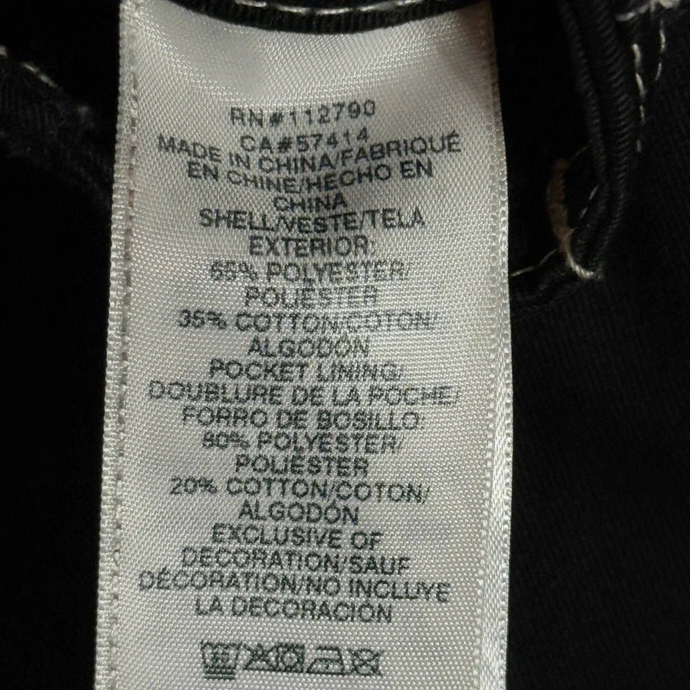 Vtg True Religion Mens Pants 32 Black Cargo Utility Urban Military Army‎ Skater